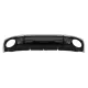 Rear Bumper Valance Diffuser & Exhaust Tips suitable for Audi A4 B8 B8.5 Limousine Avant Facelift (2012-2015) RS4 Design