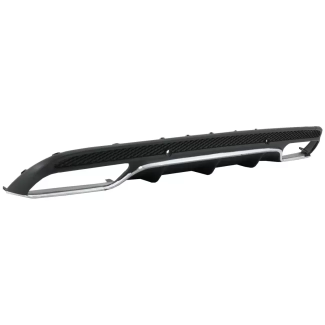 Rear Bumper Diffuser suitable for Mercedes C-Class W205 S205 (2014-2020) C63 Design Only for Sport Package