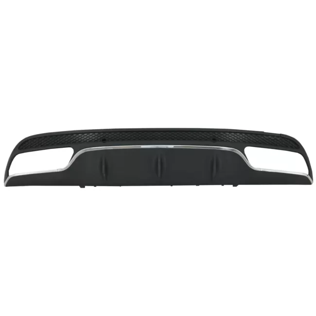 Rear Bumper Diffuser suitable for Mercedes C-Class W205 S205 (2014-2020) C63 Design Only for Sport Package