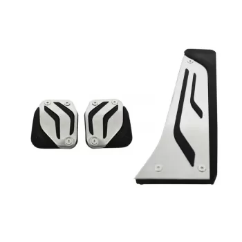 Kit of Pedal suitable for BMW 1 Series F20 (2011-up) 2 Series F22 (2014-up) 3 Series F30 (2011-up) 4 Series F32 (2013-up) X3 F25 (2011-up) X5 F15 (2013-up) X6 F16 (2016-up) Manual