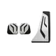 Kit of Pedal suitable for BMW 1 Series F20 (2011-up) 2 Series F22 (2014-up) 3 Series F30 (2011-up) 4 Series F32 (2013-up) X3 F25 (2011-up) X5 F15 (2013-up) X6 F16 (2016-up) Manual