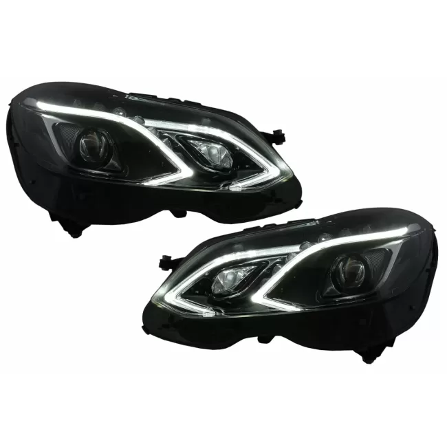 LED Headlights suitable for Mercedes E-Class W212 Facelift (2013-2016) with Xenon