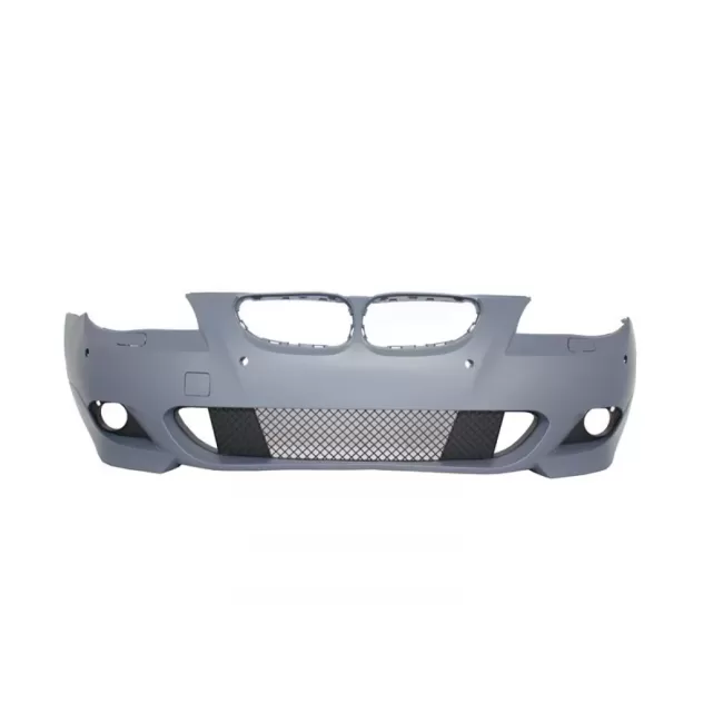Front Bumper with Central Kidney Grilles suitable for BMW 5 Series E60 E61 (2007-2010) M-Technik Design Without Fog lights