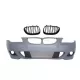 Front Bumper with Central Kidney Grilles suitable for BMW 5 Series E60 E61 (2007-2010) M-Technik Design Without Fog lights