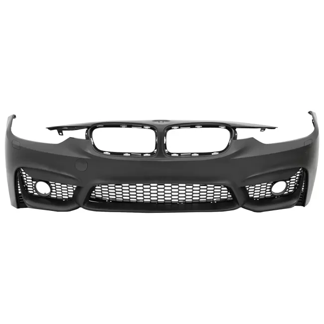 Front Bumper suitable for BMW 3 Series F30 F31 Non LCI & LCI (2011-2018) M3 Sport EVO Design with Full LED Angel Eyes Headlights