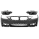 Front Bumper suitable for BMW 3 Series F30 F31 Non LCI & LCI (2011-2018) M3 Sport EVO Design with Full LED Angel Eyes Headlights