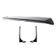 Windshield Roof Wing Fins Spoiler suitable for VW Golf 7 VII (2012-2017) Facelift GTI Design