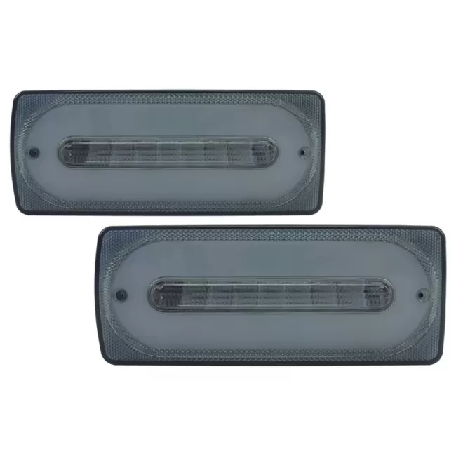 LED Taillights Light Bar with Rear Bumper Fog Lamp and Turning Lights Sequential Dynamic suitable for Mercedes G-class W463 (1989-2015)