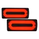 LED Taillights Light Bar with Rear Bumper Fog Lamp and Turning Lights Sequential Dynamic suitable for Mercedes G-class W463 (1989-2015)