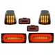 LED Taillights Light Bar with Rear Bumper Fog Lamp and Turning Lights Sequential Dynamic suitable for Mercedes G-class W463 (1989-2015)
