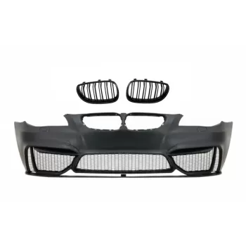 Front Bumper with Central Kidney Grilles suitable for BMW 5 Series E60 Sedan E61 Touring (2003-2010) M4 Design