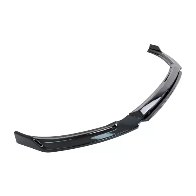Front Bumper Lip Extension Spoiler suitable for VW Polo AW MK6 (2018-up) Glossy Black