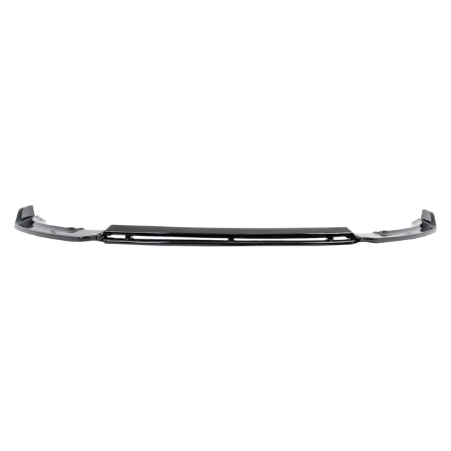 Front Bumper Lip Extension Spoiler suitable for VW Polo AW MK6 (2018-up) Glossy Black