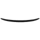 Trunk Boot Spoiler with Rear Bumper Flaps Side Fins Flics suitable for Mercedes C-Class Coupe C205 (2014-2019) Piano Black