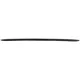 Trunk Boot Spoiler with Rear Bumper Flaps Side Fins Flics suitable for Mercedes C-Class Coupe C205 (2014-2019) Piano Black