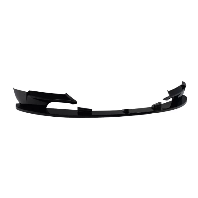 Front Bumper Spoiler Lip suitable for BMW 3 Series E92 E93 LCI (2010-2014) Coupe Cabrio Piano Black Add On