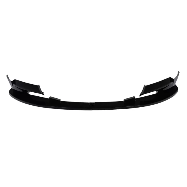 Front Bumper Spoiler Lip suitable for BMW 3 Series E92 E93 LCI (2010-2014) Coupe Cabrio Piano Black Add On
