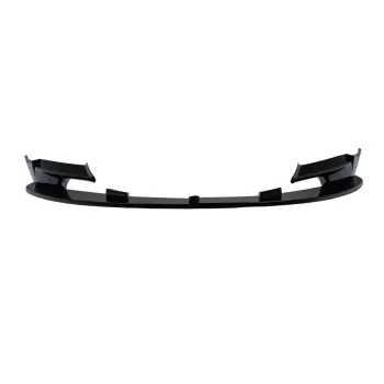 Front Bumper Spoiler Lip suitable for BMW 3 Series E92 E93 LCI (2010-2014) Coupe Cabrio Piano Black Add On