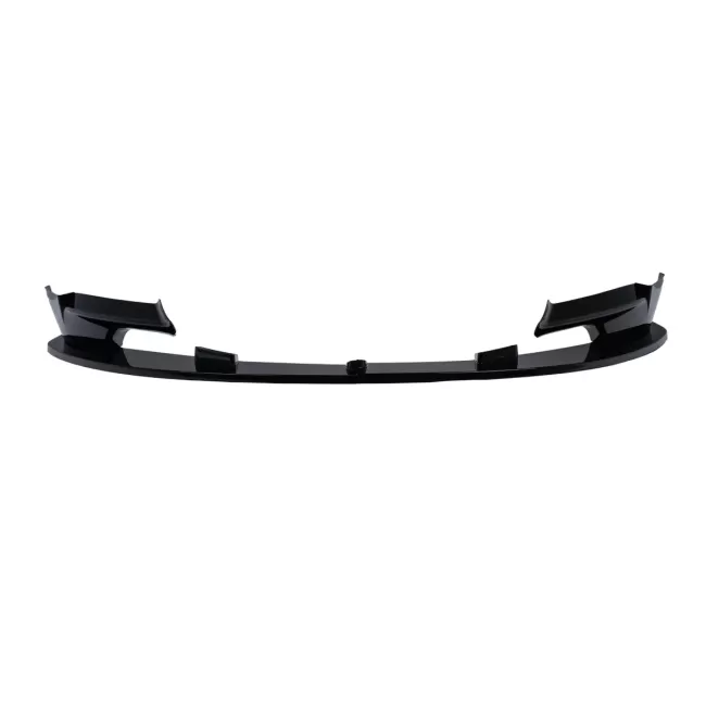 Front Bumper Spoiler Lip suitable for BMW 3 Series E92 E93 LCI (2010-2014) Coupe Cabrio Piano Black Add On