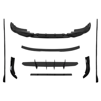 Aero Body Kit Extensions suitable for BMW 4 Series G22 Coupe (2020-Up) M Tech