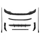 Aero Body Kit Extensions suitable for BMW 4 Series G22 Coupe (2020-Up) M Tech