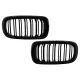 Central Grilles Kidney suitable for BMW X5 F15 X6 F16 (2014-2018) X5M X6M Double Stripe Design M-Package Sport