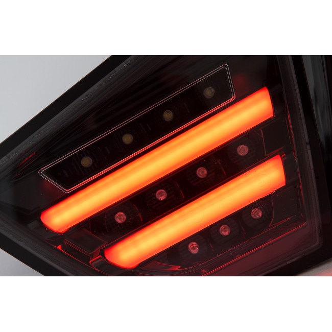 LED Taillights suitable for BMW 3 Series E90 LCI (2009-2011) Smoke Dynamic Turning Lights