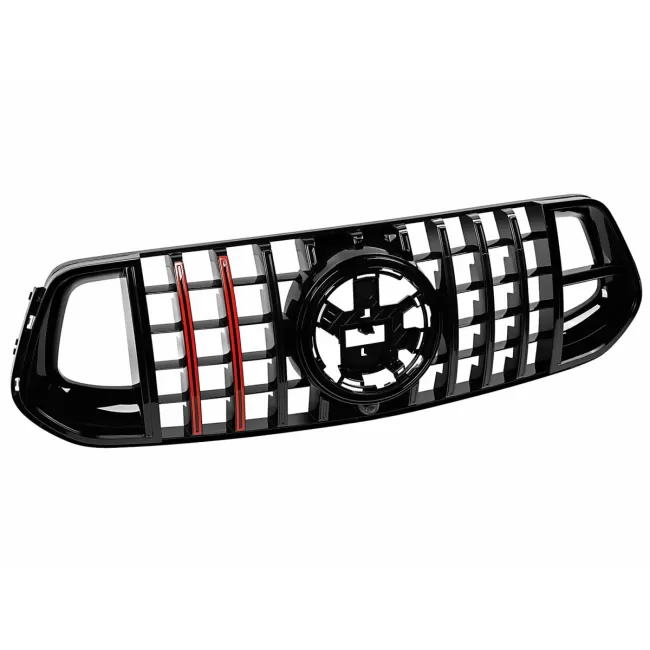 Front Central Grille suitable for Mercedes GLE SUV W167 V167 GLE Coupe C167 Sport Package (2019-06.2023) GTR Panamericana Design