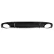 Rear Bumper Valance Diffuser & Exhaust Tips suitable for Audi A4 B8 B8.5 Limousine Avant Facelift (2012-2015) RS4 Design Black