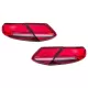 Full LED Taillights suitable for Mercedes C-Class A205 Cabrio C205 Coupe (2016-2023) Dynamic Sequential Turning Light