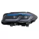Full LED Headlights suitable for BMW 5 Series F10 F11 (2011-2014) with Xenon Conversion to G30 Design