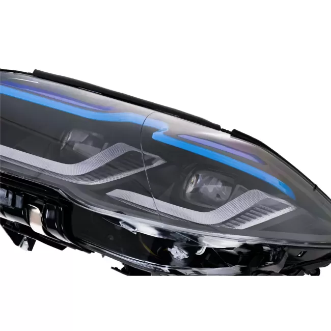 Full LED Headlights suitable for BMW 5 Series F10 F11 (2011-2014) with Xenon Conversion to G30 Design