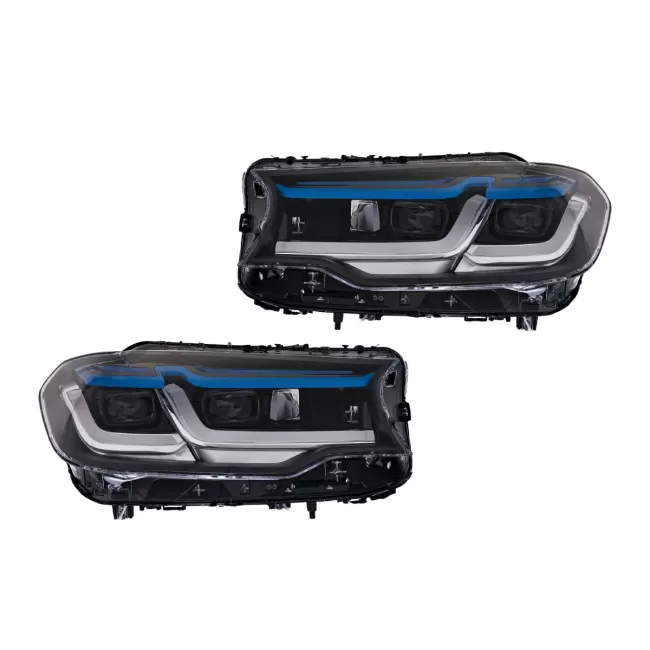 LED Headlights suitable for BMW 5 Series G30 Sedan G31 Touring (2017-2019) LCI Design