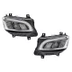 LED Headlights suitable for Mercedes Sprinter III W907 W910 (2019-2027) for Halogen