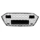 Front Grille suitable for Audi A7 4K8 (2018-) RS Design Chrome