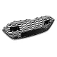 Front Grille suitable for Audi A7 4K8 (2018-) RS Design Silver