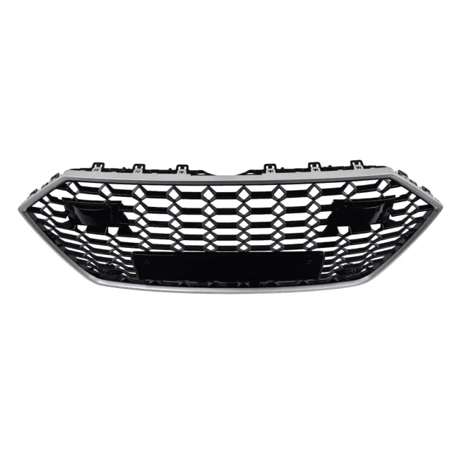 Front Grille suitable for Audi A7 4K8 (2018-) RS Design Silver