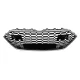 Front Grille suitable for Audi A7 4K8 (2018-) RS Design Silver