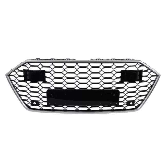 Front Grille suitable for Audi A7 4K8 (2018-) RS Design Silver