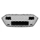 Front Grille suitable for Audi A7 4K8 (2018-) RS Design Silver