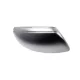 Mirror Covers Caps suitable for Audi A7 4K8 (2018-Up) A6 C8 (2019-2025) LHD Silver