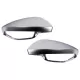 Mirror Covers Caps suitable for Audi A7 4K8 (2018-Up) A6 C8 (2019-2025) LHD Silver