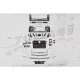 Complete Body Kit suitable for Mercedes V-Class W447 Vito W448 (2014-) Waterfall Grille