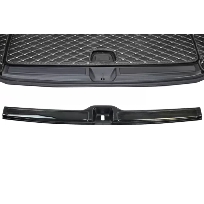 Inner Rear Bumper Protector suitable for Mercedes GLC SUV X253 (2015-2022) Sill Protector Black