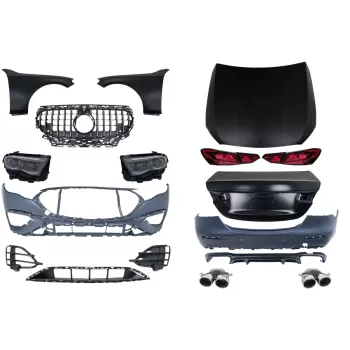 Complete Conversion Body Kit suitable for Mercedes E-Class W213 (2016-2019) to W214 2023 Design