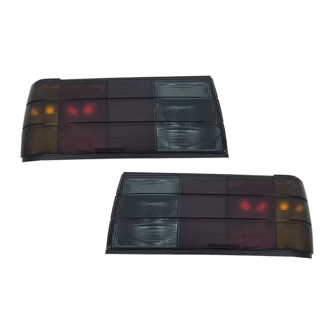 Taillights suitable for BMW 3 Series E30 LCI Sedan Coupe Cabrio Touring (1988-1991) Smoke