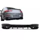 Rear Diffuser and Exhaust Tips suitable for Mercedes CLA X118 Shooting Brake C118 Coupe Sport Line (2019-06.2025) CLA45S Design Aerodynamic Night Package