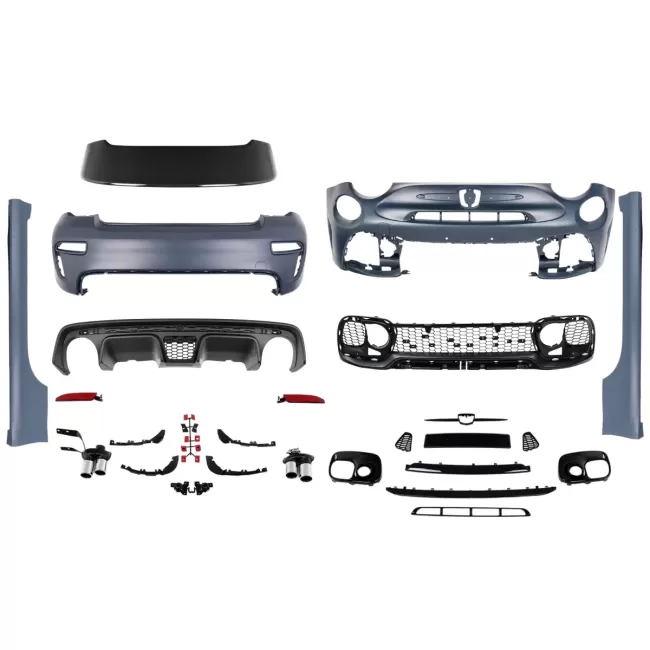 Complete Body Kit suitable for Fiat 500 Facelift (2016-2024)