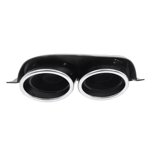 Exhaust Muffler Tips Ornaments suitable for VW Golf 7 7.5 (2012-2020) R Design Chrome