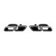 Exhaust Muffler Tips suitable for Mercedes S-Class W222 E-Class W212 S212 Facelift CLS W218 SL-Class R231 E63 S63 SL65 Design